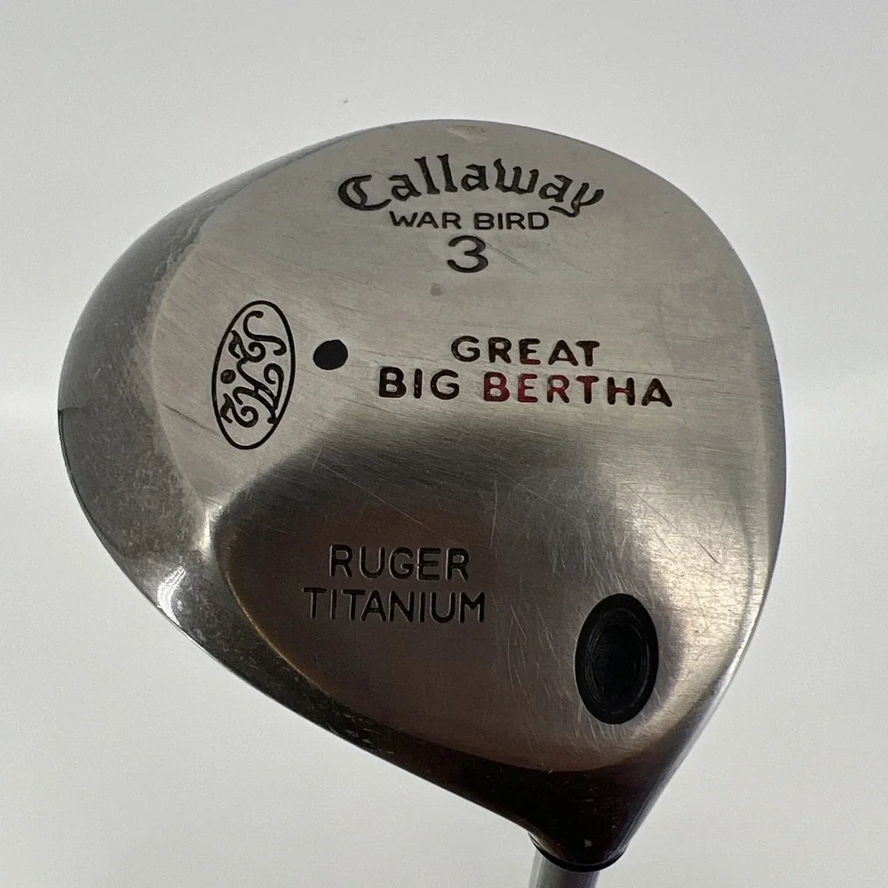 Callaway Great Big Bertha WarBird Ruger Ti 3 Wood RH Firm Flex Graphite 43.5